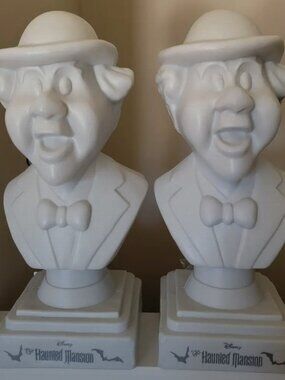 2-ft The Haunted Mansion Lighted Cousin Algernon Ghost Blow Mold Set of 2